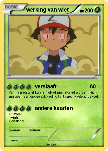 Pokemon werking van wiet