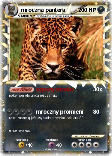 Pokemon mroczna pantera