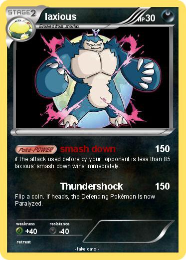 Pokemon laxious