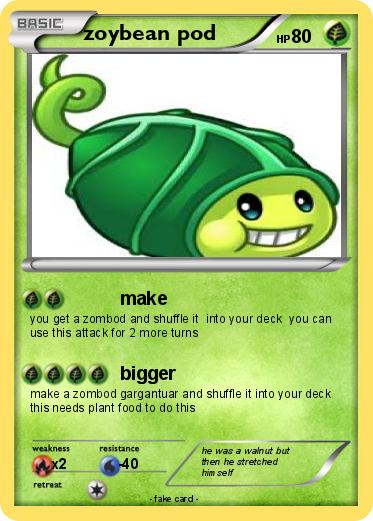 Pokemon zoybean pod