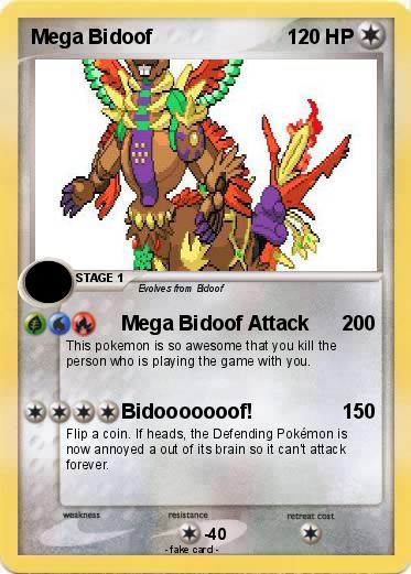 Pokemon Mega Bidoof