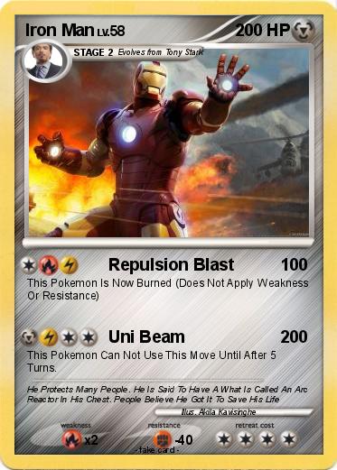 Pokemon Iron Man