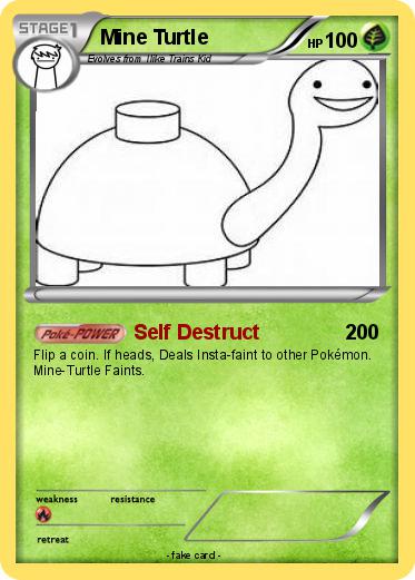 Pokemon Mine Turtle
