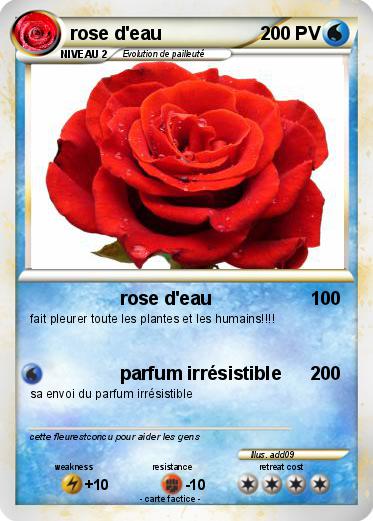 Pokemon rose d'eau