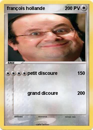 Pokemon françois hollande