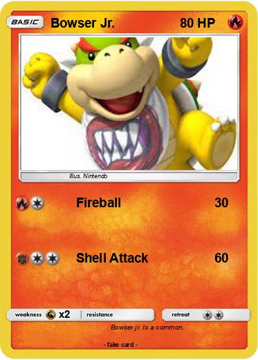 Pokemon Bowser Jr.