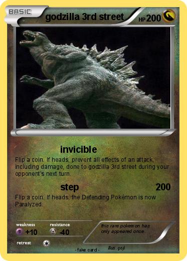 Pokemon godzilla 3rd street