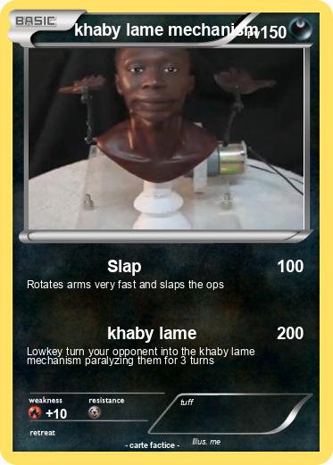 Pokemon khaby lame mechanism