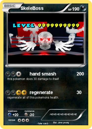 Pokemon SkeleBoss