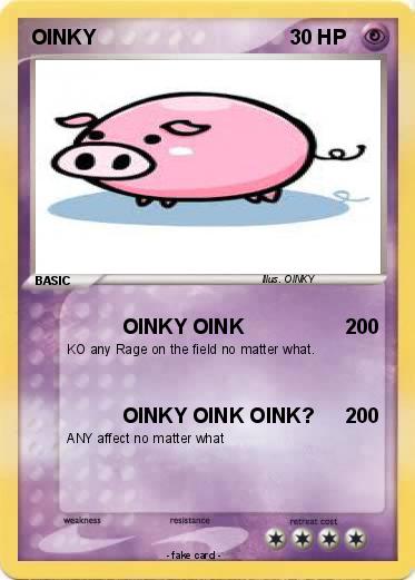Pokemon OINKY