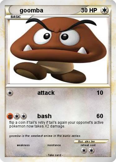 Pokemon goomba