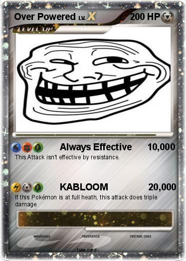 Pokemon Over Powered