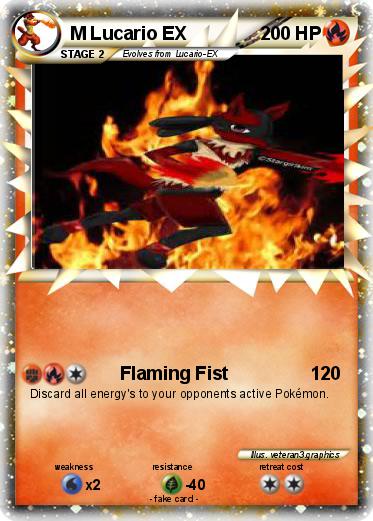 Pokemon M Lucario EX