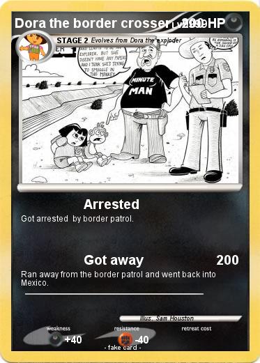 Pokemon Dora the border crosser