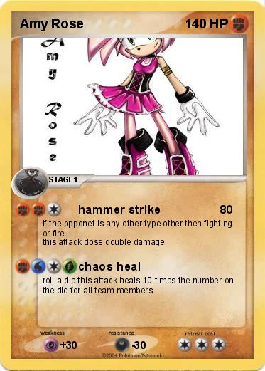 Pokemon Amy Rose