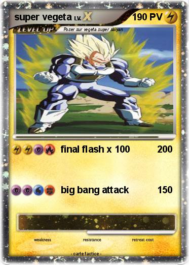 Pokemon super vegeta