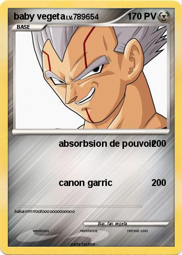 Pokemon baby vegeta