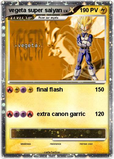 Pokemon vegeta super saiyan