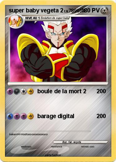 Pokemon super baby vegeta 2
