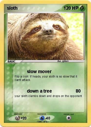 Pokemon sloth