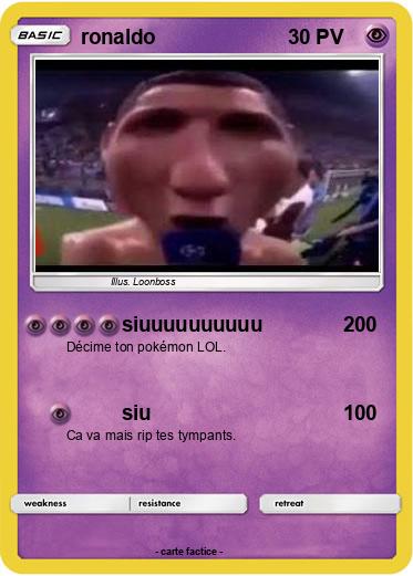 Pokemon ronaldo