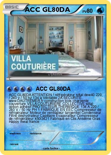 Pokemon ACC GL80DA