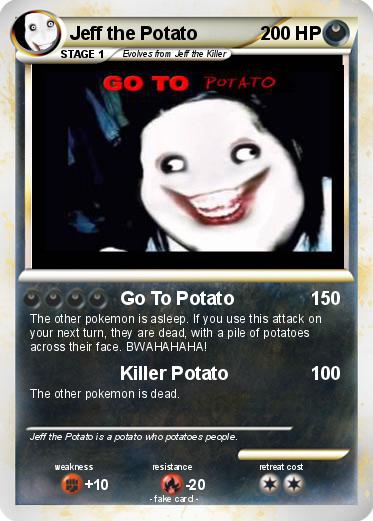 Pokemon Jeff the Potato