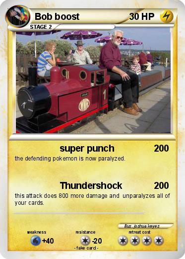 Pokemon Bob boost