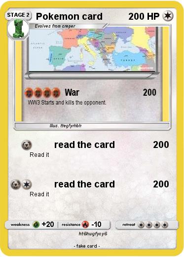Pokemon Pokemon card