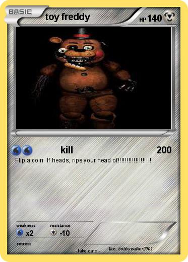 Pokemon toy freddy