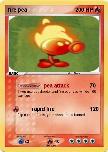 Pokemon fire pea