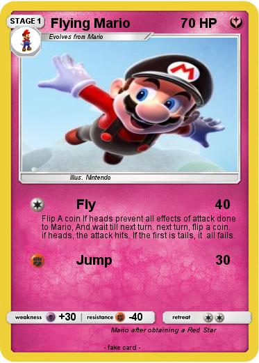 Pokemon Flying Mario