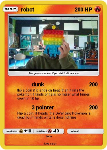 Pokemon robot