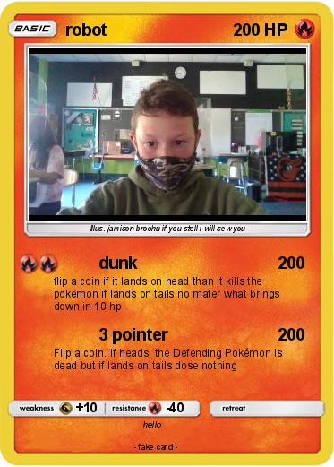 Pokemon robot