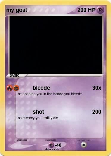 Pokemon my goat