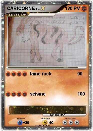 Pokemon CARICORNE
