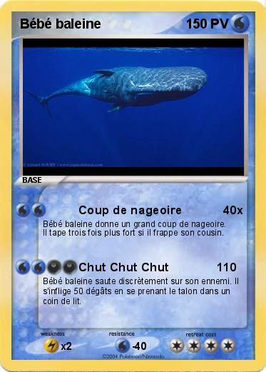 Pokemon Bébé baleine