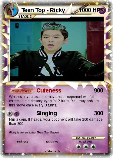 Pokemon Teen Top - Ricky