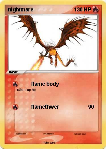 Pokemon nightmare