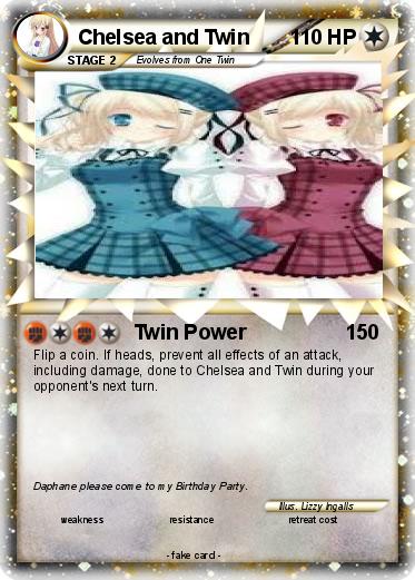 Pokemon Chelsea and Twin