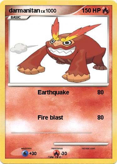 Pokemon darmanitan