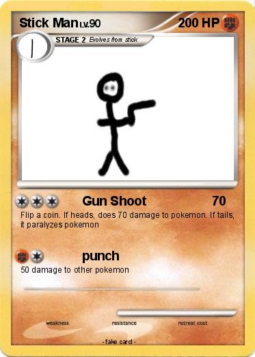 Pokemon Stick Man