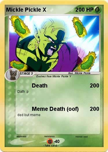 Pokemon Mickle Pickle X