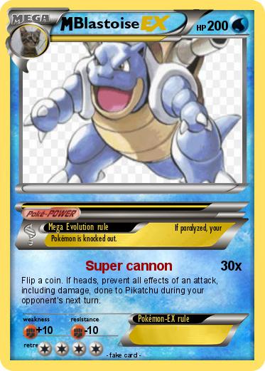 Pokemon Blastoise