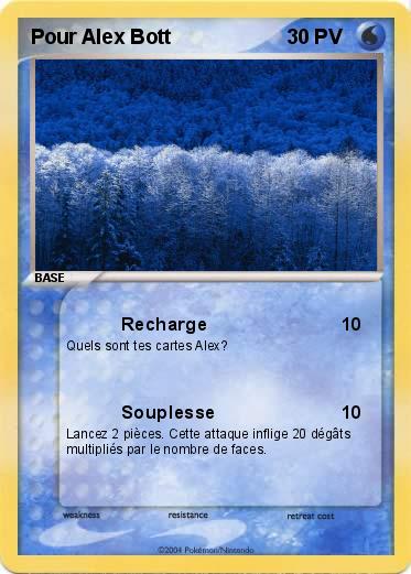 Pokemon Pour Alex Bott