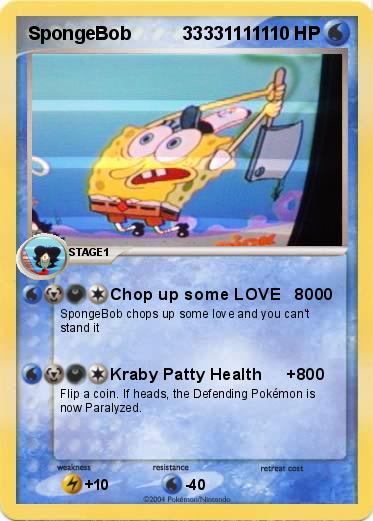 Pokemon SpongeBob          33331111
