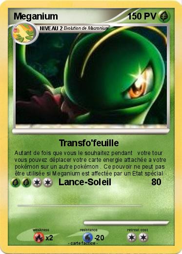 Pokemon Meganium