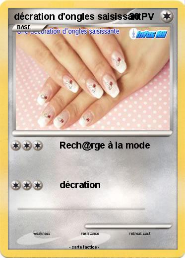 Pokemon décration d'ongles saisissant