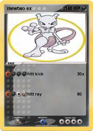 Pokemon mewtwo ex