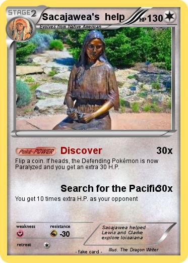 Pokemon Sacajawea's  help